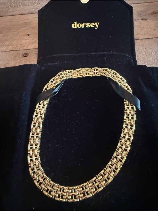 Dorsey Jewelry - Dorsey Clarette 18k Gold Coated Multi-Row Chain Necklace